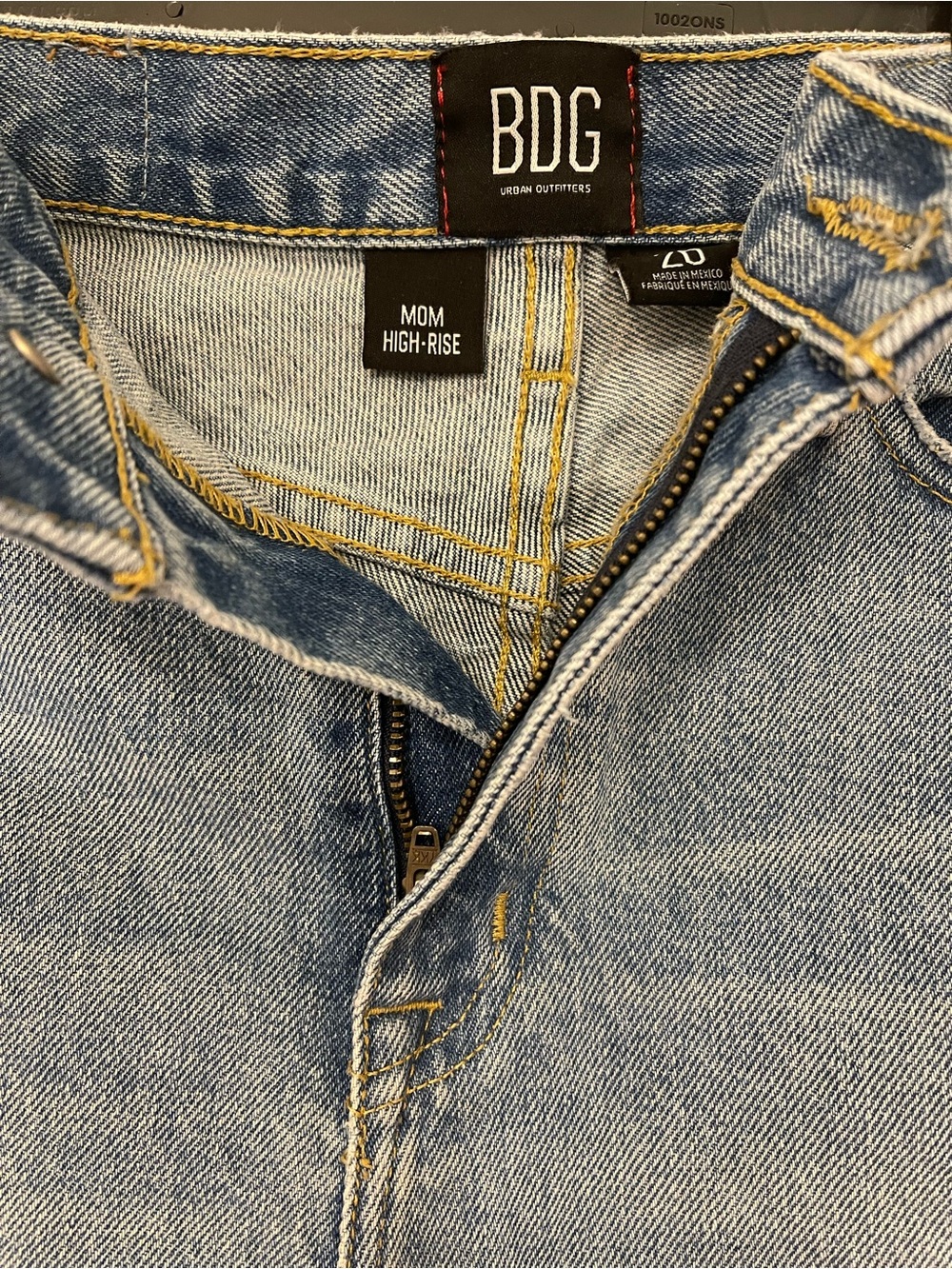 BDG Light Blue Mom 🩳 High-Rise